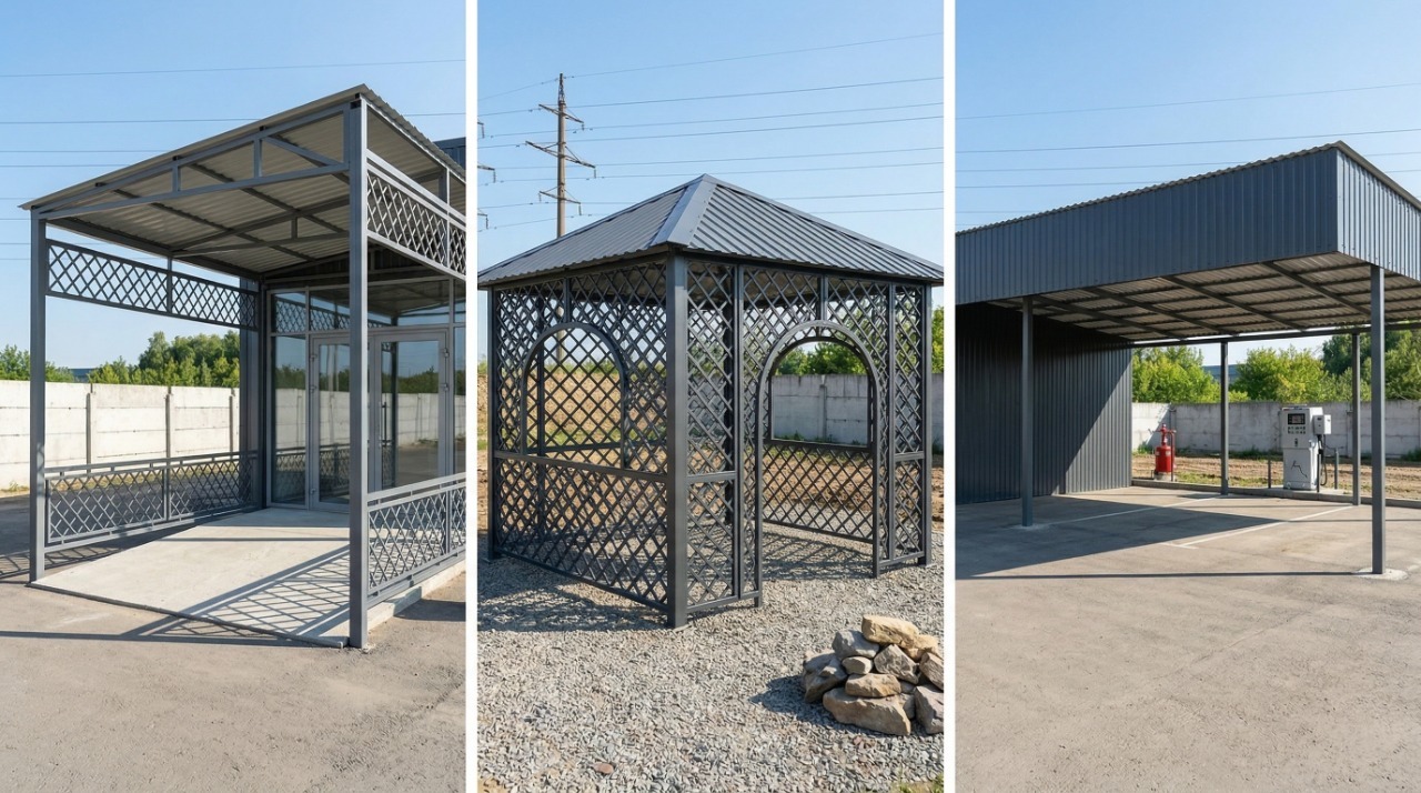 Входные группы, беседки, навесы